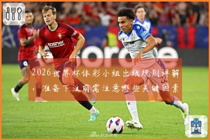 2026世界杯体彩小组出线规则详解，准备下注前需注意哪些关键因素