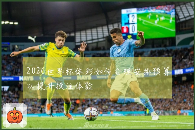 2026世界杯体彩如何合理安排预算以提升投注体验