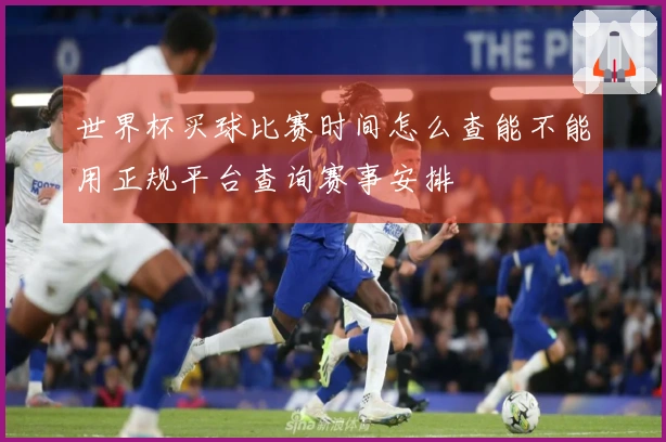 世界杯买球比赛时间怎么查能不能用正规平台查询赛事安排