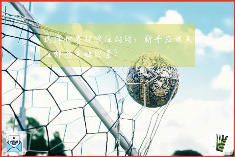 选择世界杯投注站时，新手应该关注哪些关键因素？