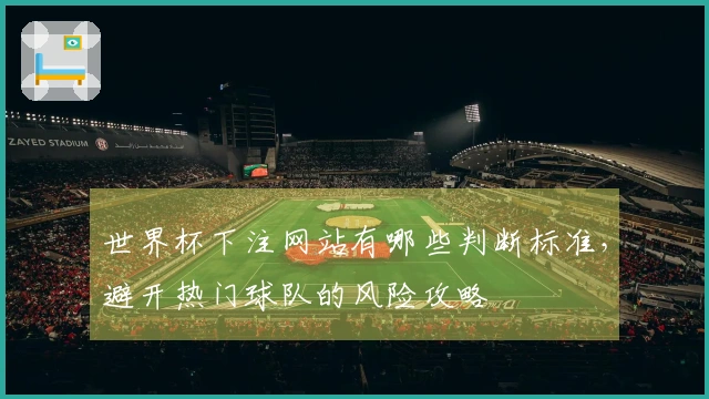 世界杯下注网站有哪些判断标准，避开热门球队的风险攻略
