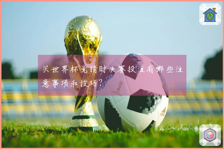 买世界杯竞猜时决赛投注有哪些注意事项和技巧？