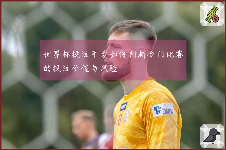 世界杯投注平台如何判断冷门比赛的投注价值与风险