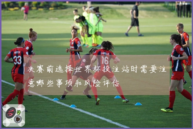 决赛前选择世界杯投注站时需要注意哪些事项和风险评估